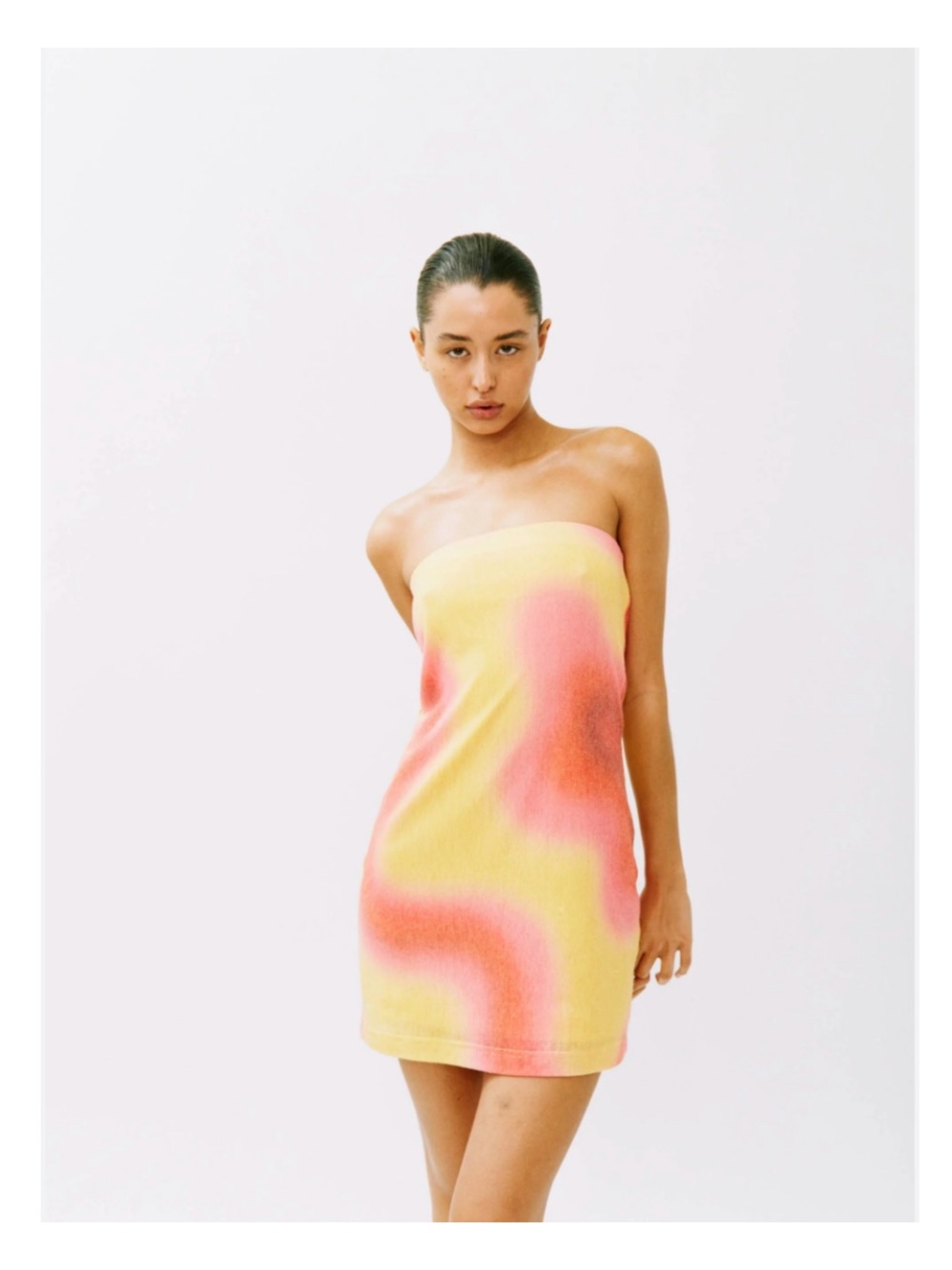 With Jean Frankie Dress Ziggy Sz S